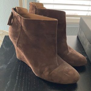 Nine West Wedge Booties